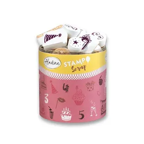 Stampo Scrap Születésnapi bélyegek, 33 db